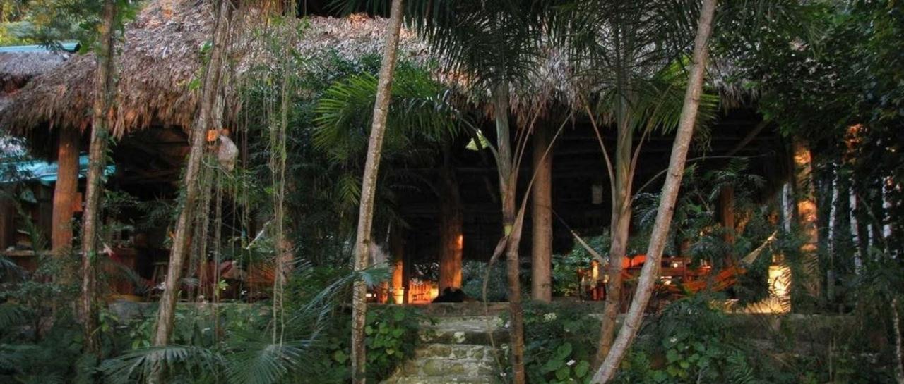 Ecolodge El Sombrero Laguna Yaxha Extérieur photo
