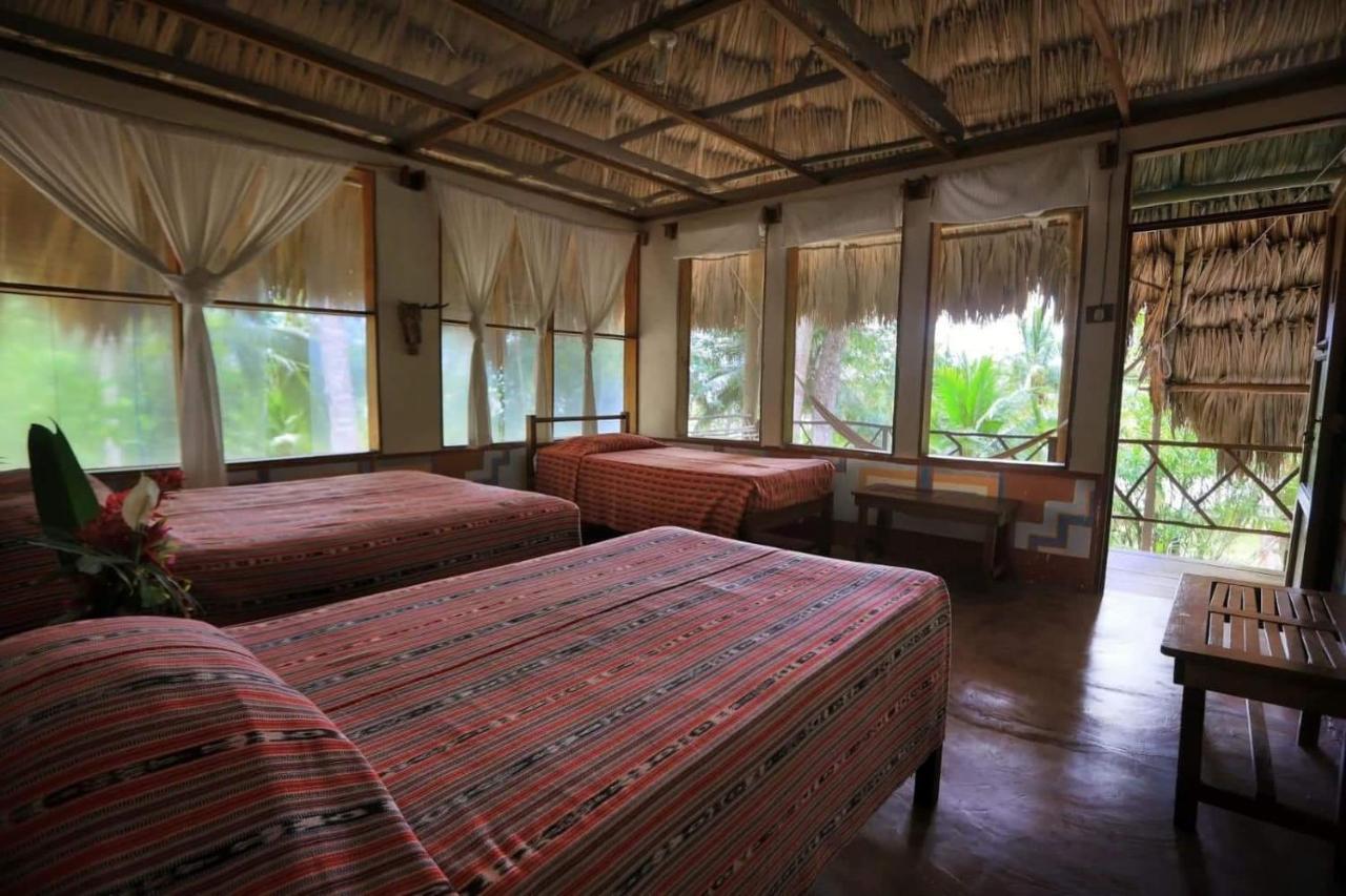 Ecolodge El Sombrero Laguna Yaxha Extérieur photo