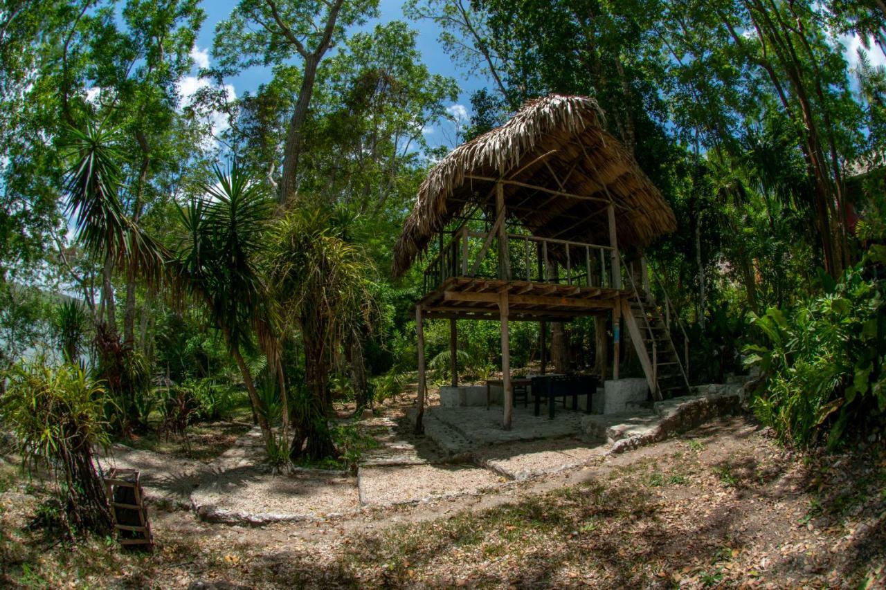 Ecolodge El Sombrero Laguna Yaxha Extérieur photo