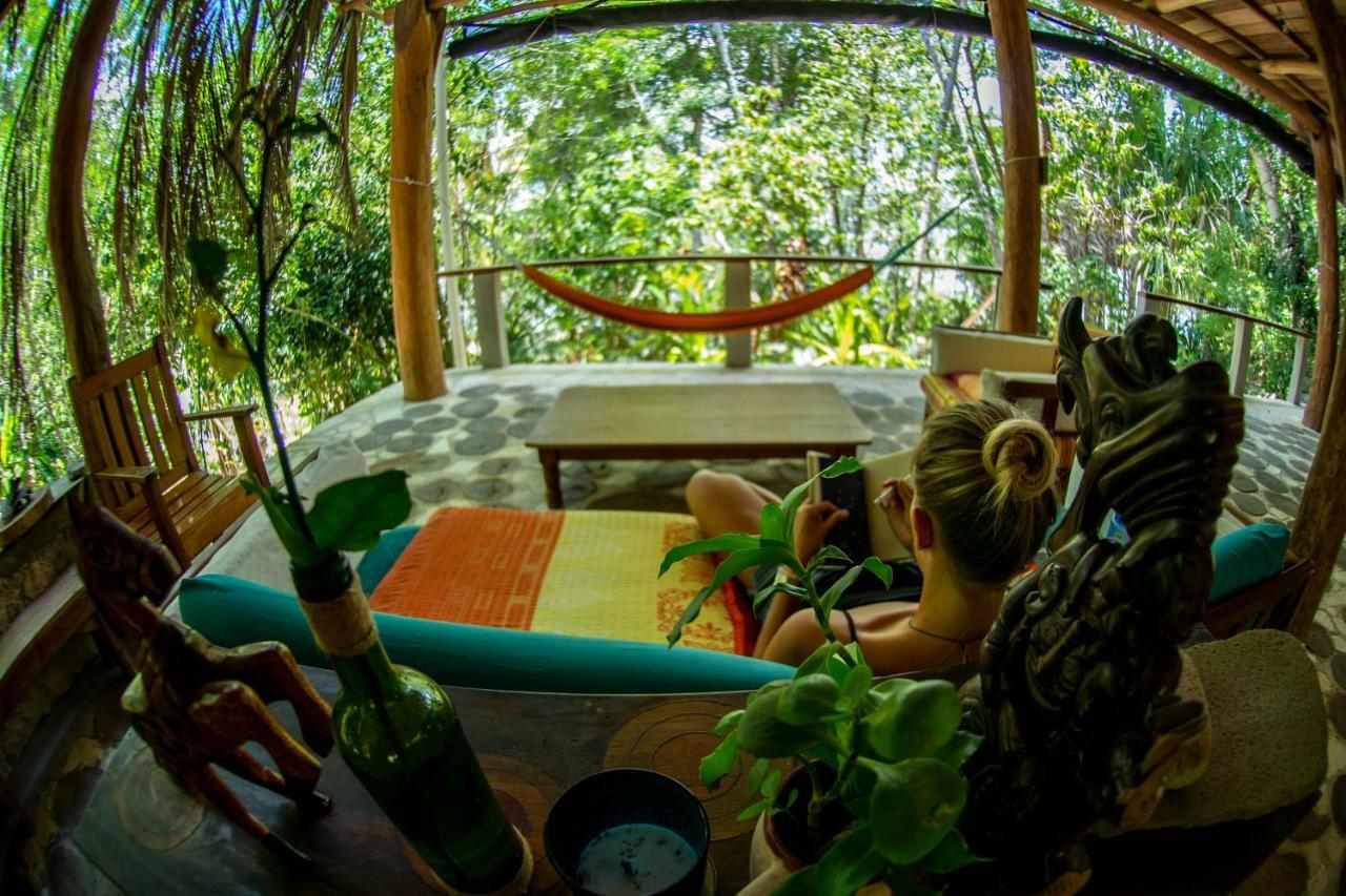 Ecolodge El Sombrero Laguna Yaxha Extérieur photo